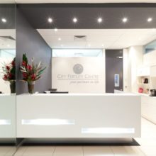 City Fertility Melbourne reception area