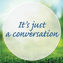 It's just a conversation