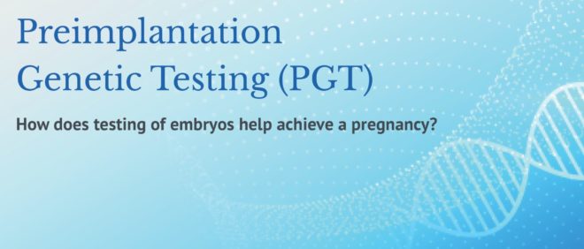 Genetic testing of embryos 