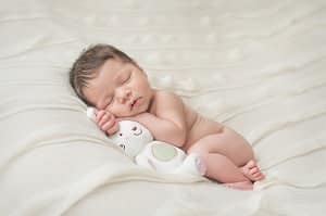 Newborn baby sleeping