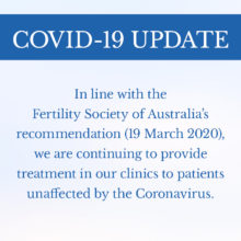 COVID-19 Update from Fertility Society of Australia