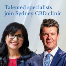 Dr Natasha Andreadis and A/Prof. Michael Cooper OAM talended fertility specilialists