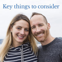 blog featured image happy couple smiling text key things to consider