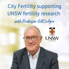 City Fertility and Professor Bill Ledger supporting UNSW research (330 x 330 px)