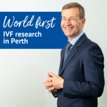 World First IVF research in Perth