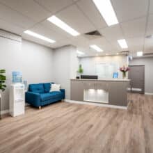 City Fertility Toowoomba - Patient waiting area